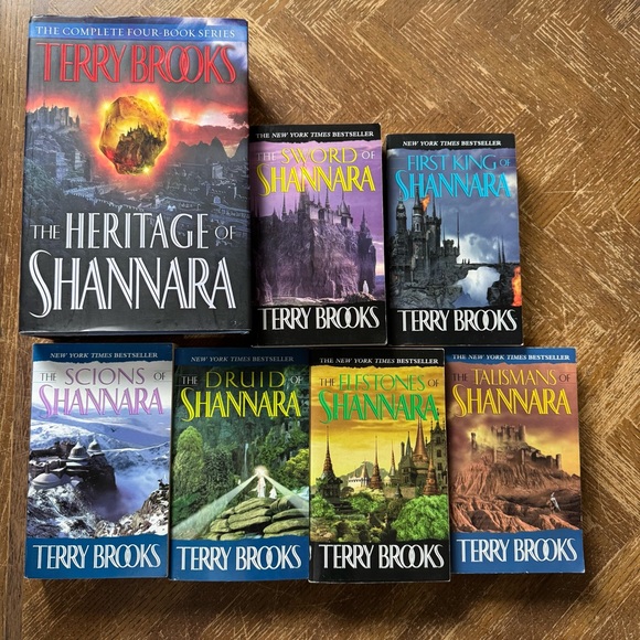 Terry Brooks Shannara Series Books - Picture 1 of 2